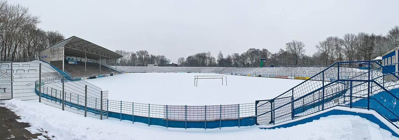 空的滑雪热